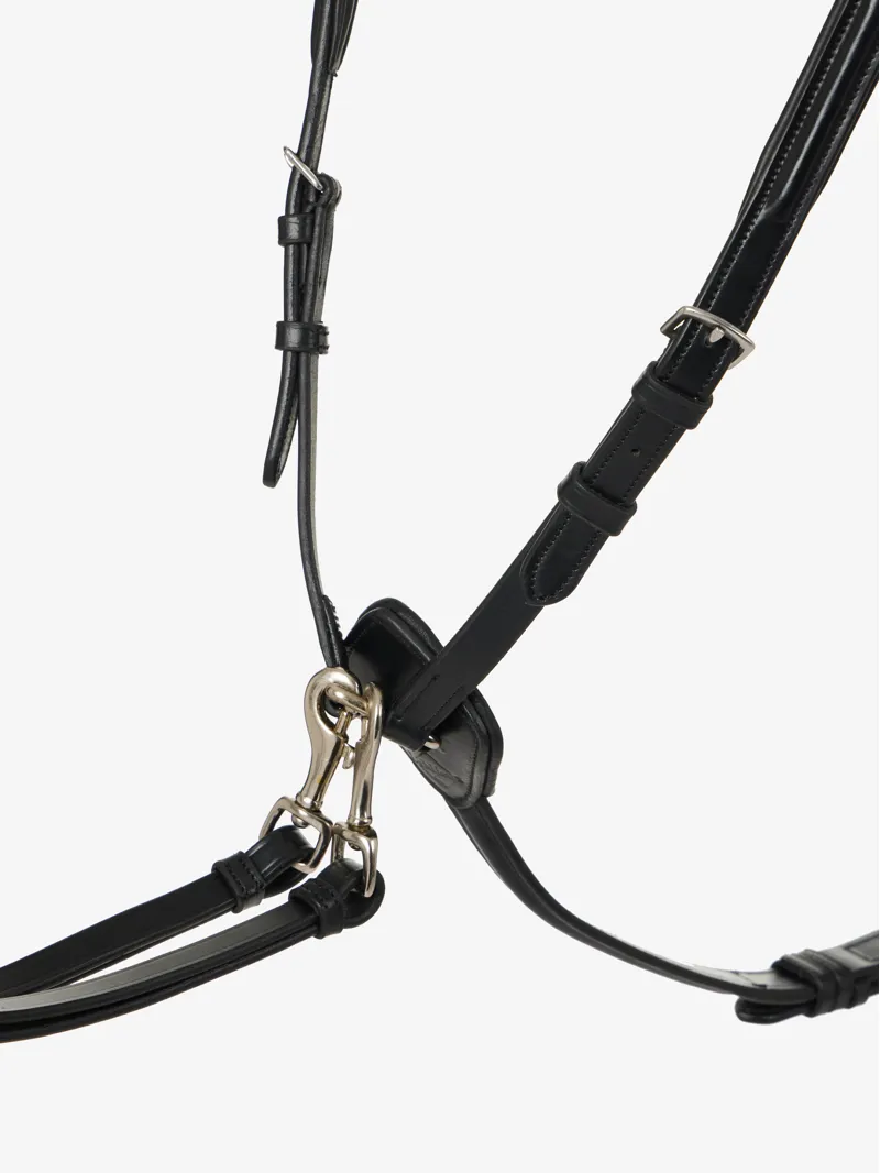 LeMieux Breastplate With Detachable Martingale And Girth Attachments Black-6